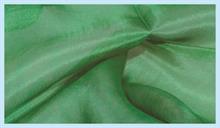 Silke stykke, Plantefarvet 90 x 200 cm - Grøn
